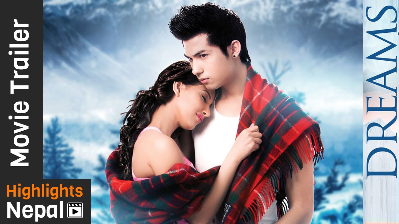 Dreams movie poster featuring Samraghyee and Anmol 