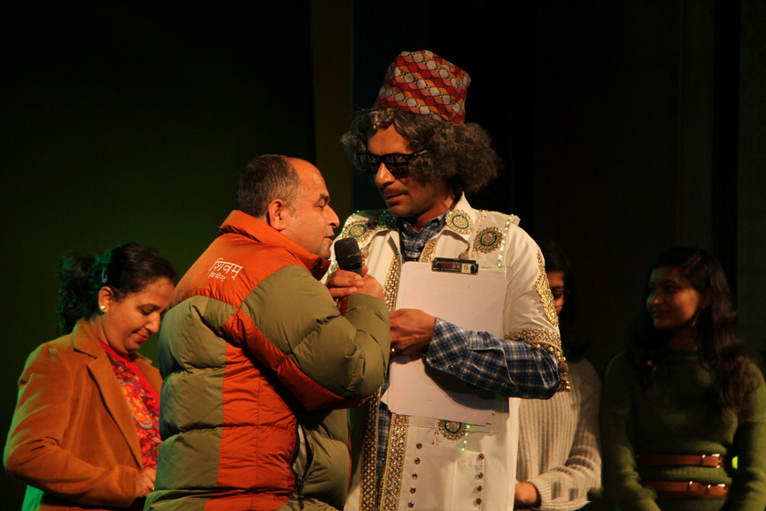 Sunil Grover in Nepal