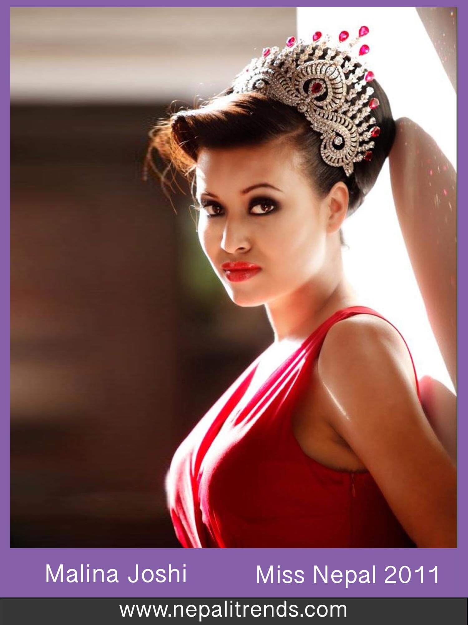 Malina Joshi Miss Nepal 2011