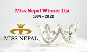 Miss Nepal Winner List