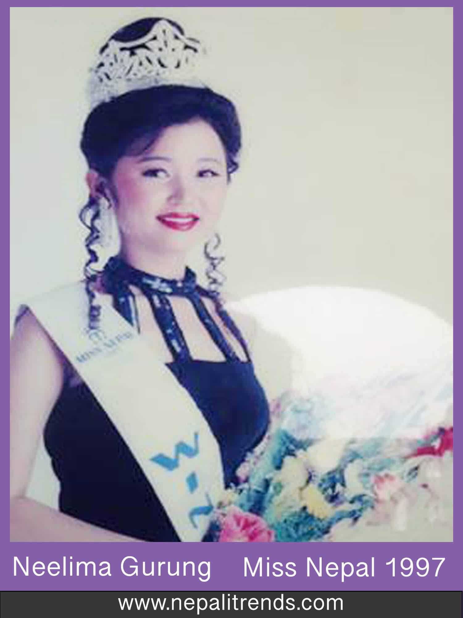 Neelima Gurung Miss Nepal 1997