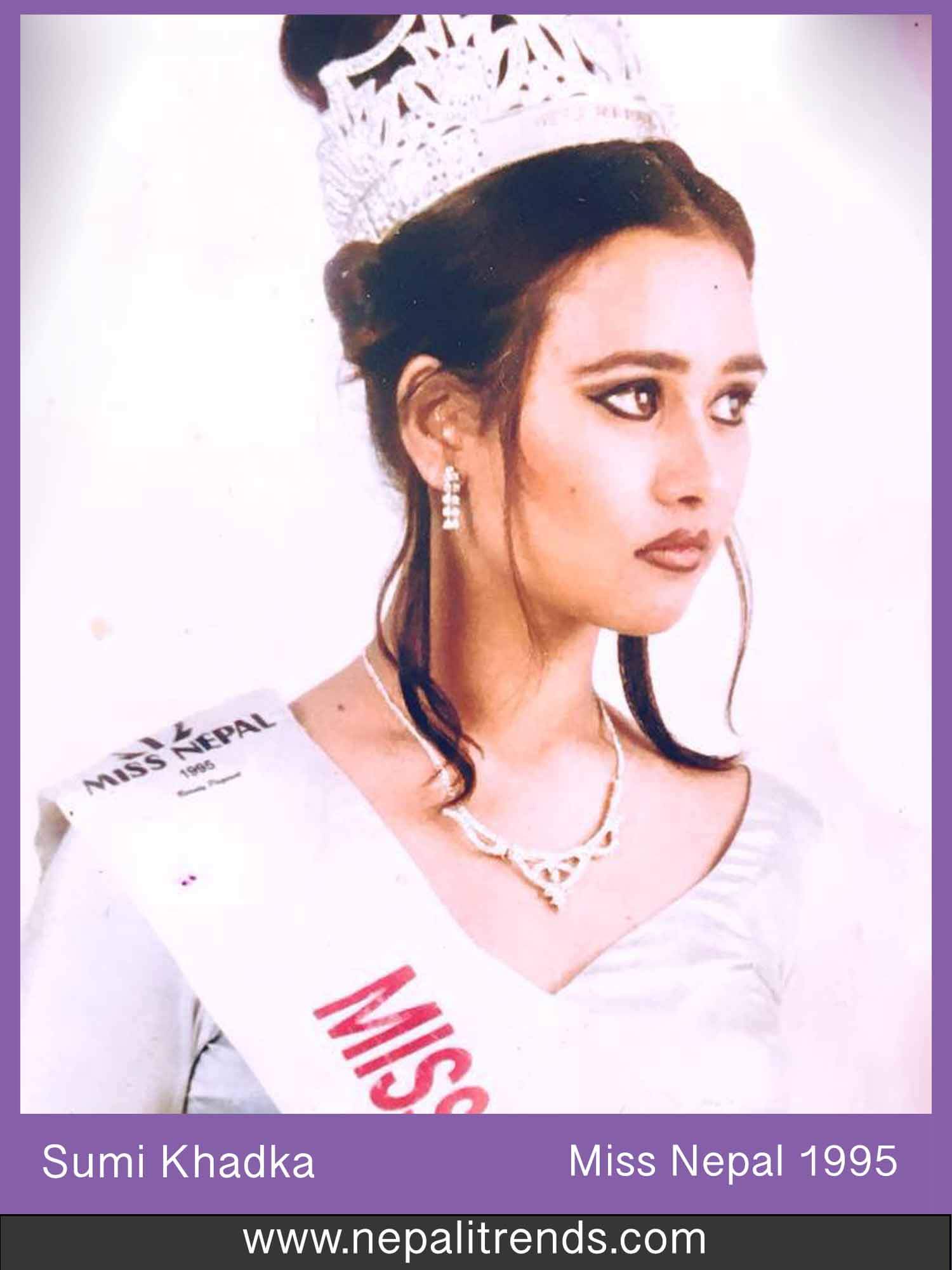 Sumi Khadka Miss Nepal 1995