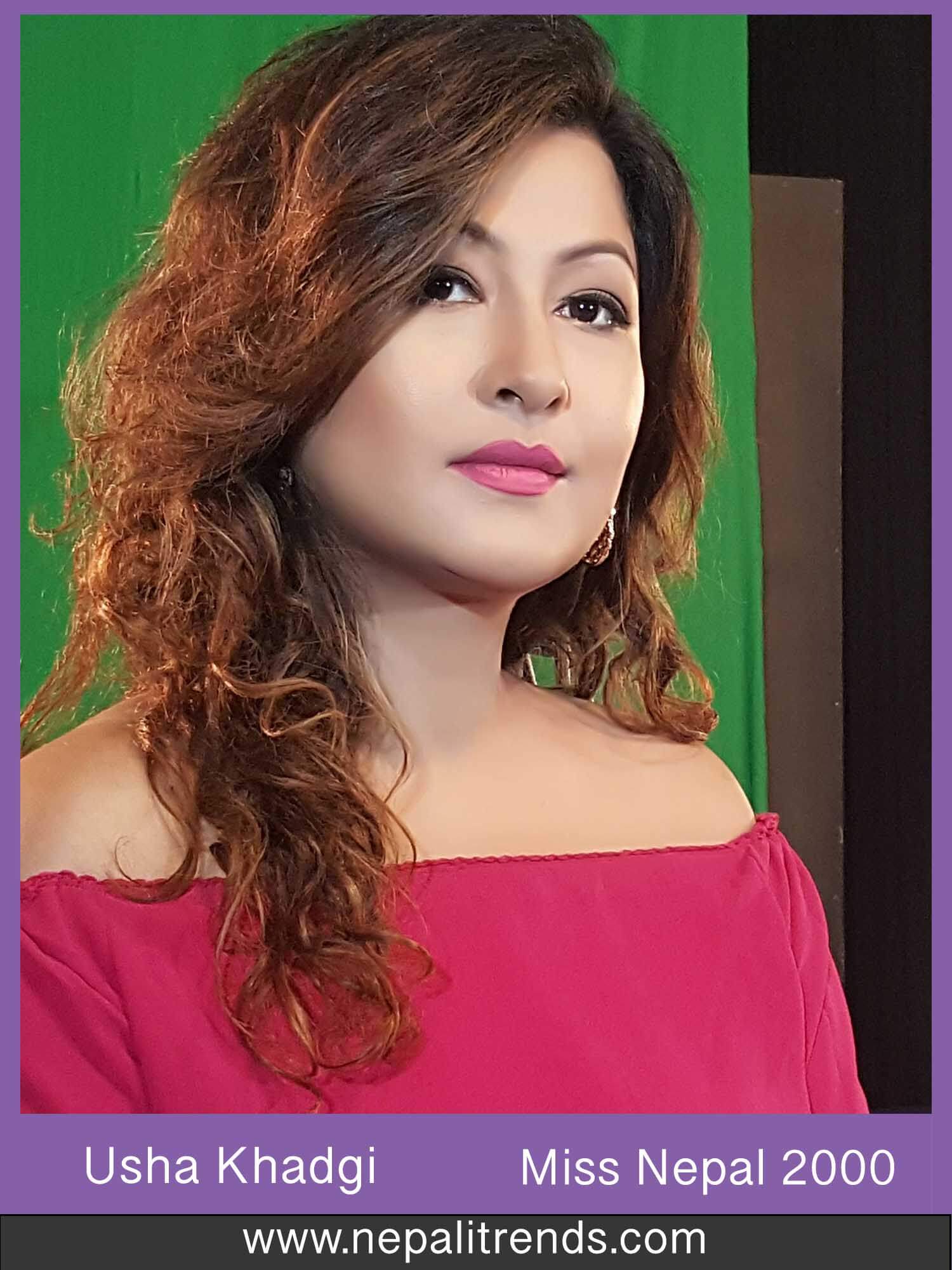 Usha Khadgi Miss Nepal 2000