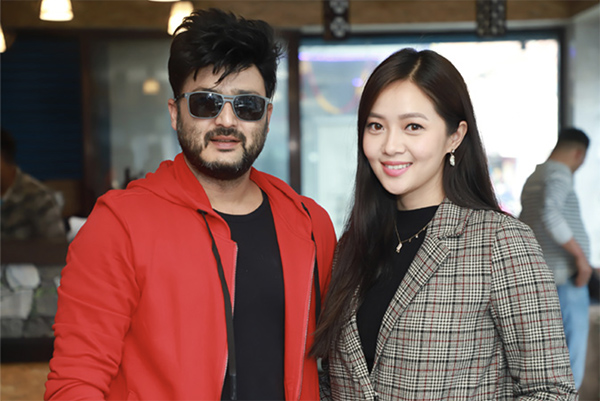 Miruna Magar and Aryan Sigdel