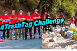 TrashTag Challange in Nepal
