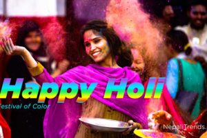 happy holi card