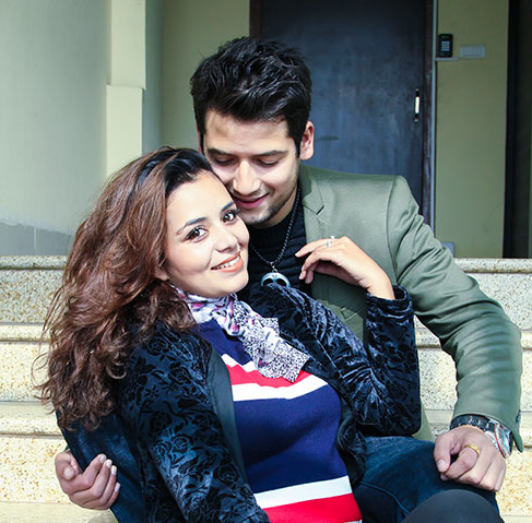 Neeta with Amesh