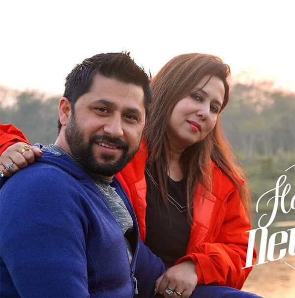 Nikita Poudel and Rabi Lamichhane