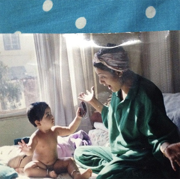 Karishma Manandhar with her daughter
