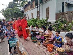 Monks in Luang Prabang