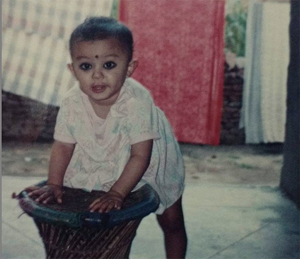 Riya Basnet Childhood 