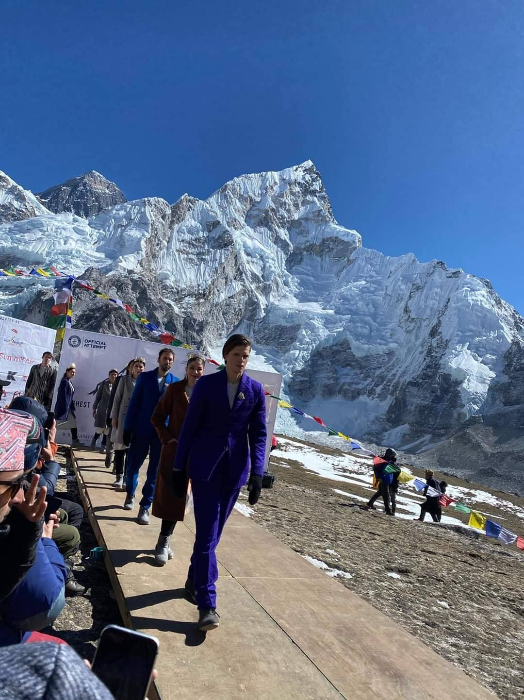 The Mount Everest Fashion Runway3