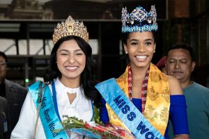 Miss World Toni-Ann Singh in Nepal