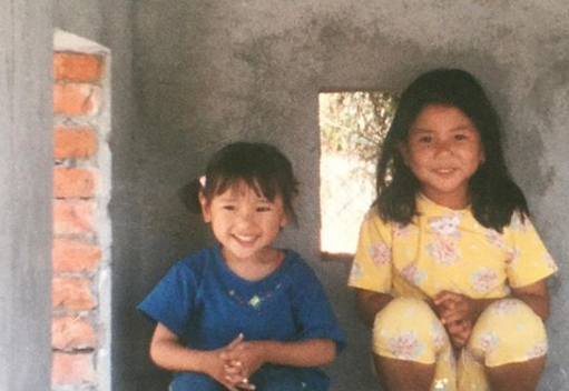 Lhakyila in her childhood