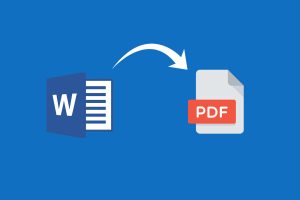 Convert Word to PDF