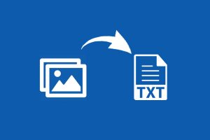 Image to text converter