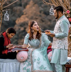 Shweta Khadka Wedding Pic