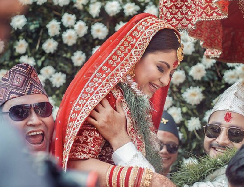 Shweta Khadka Wedding ceremony