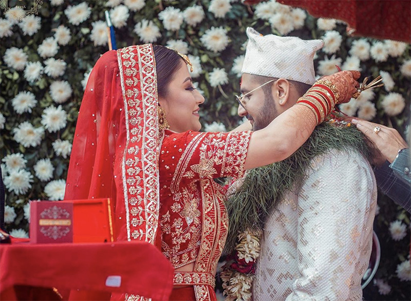 Shweta Khadka wedding