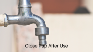 save water