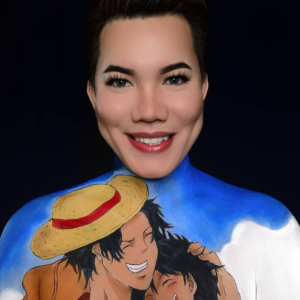 Anish Tamang Body Painting