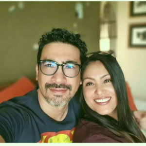 Saurabh Jyoti with his wife