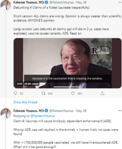 COVID-19 vaccinated people will die within 2 years
